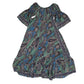 Womens Green Kasturi Paisley  Dress