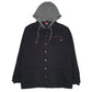 Mens Black Wrangler Padded  Coat