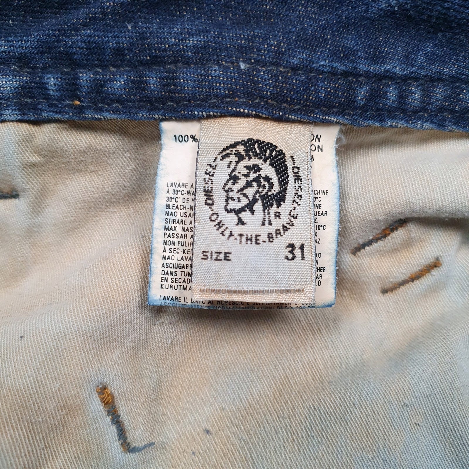 Mens Blue Diesel   Jeans