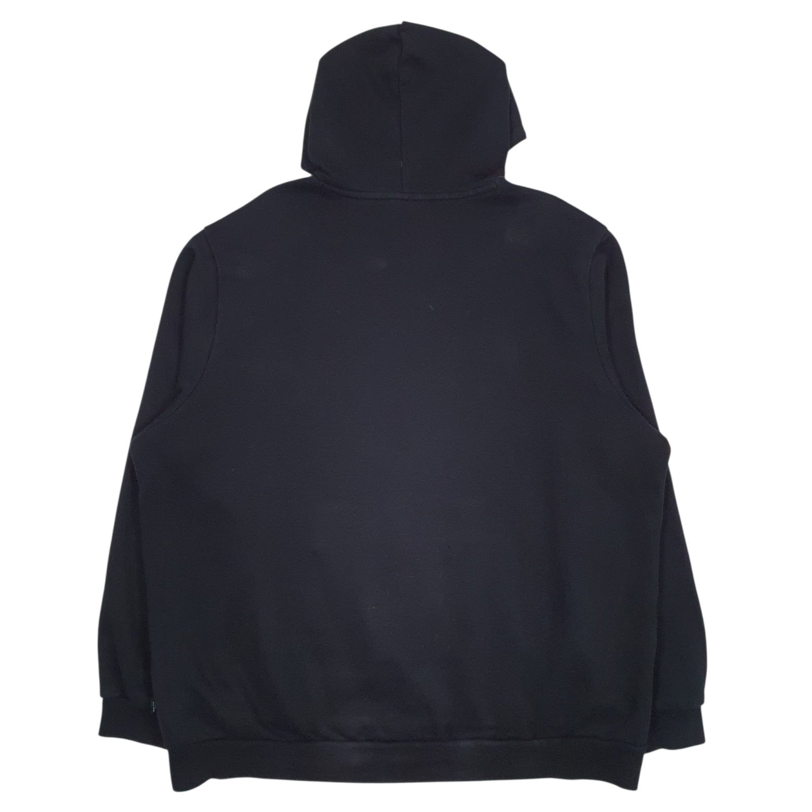 Mens Black Puma Spellout Hoodie Jumper