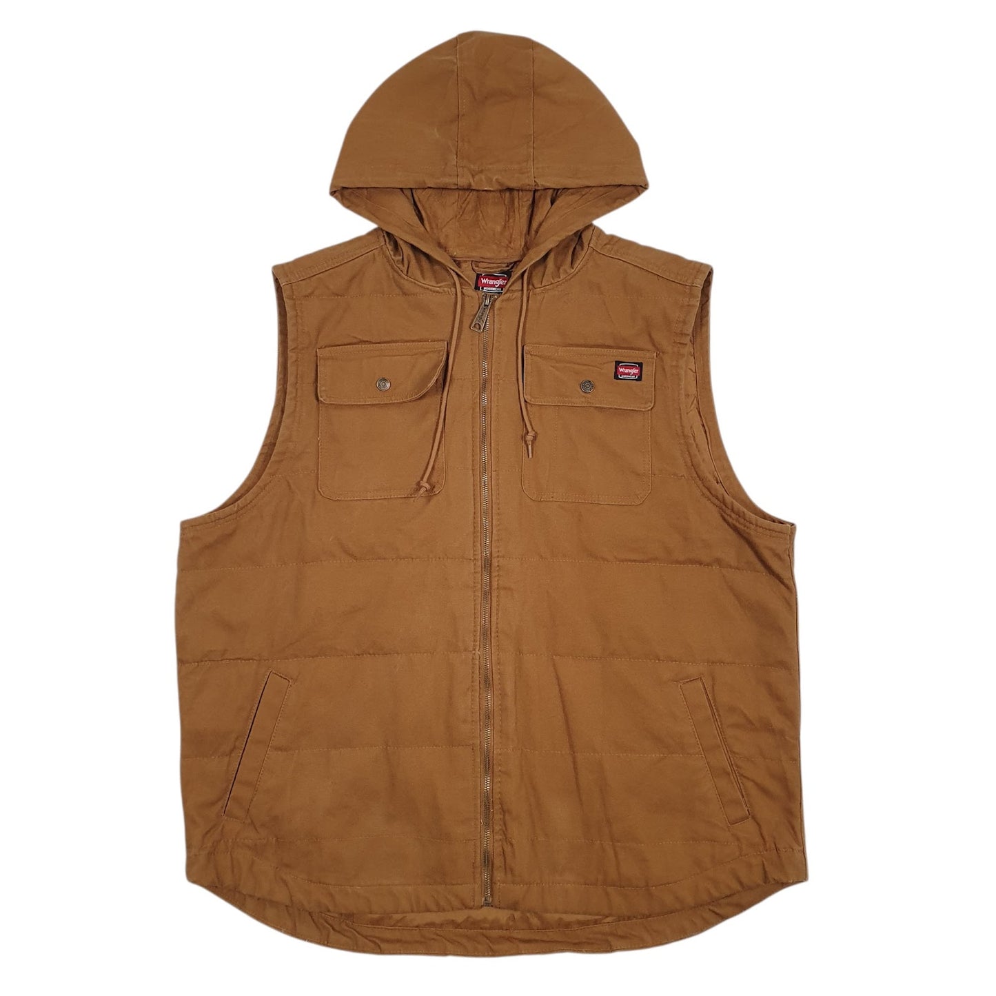 Mens Brown Wrangler Workwear  Coat