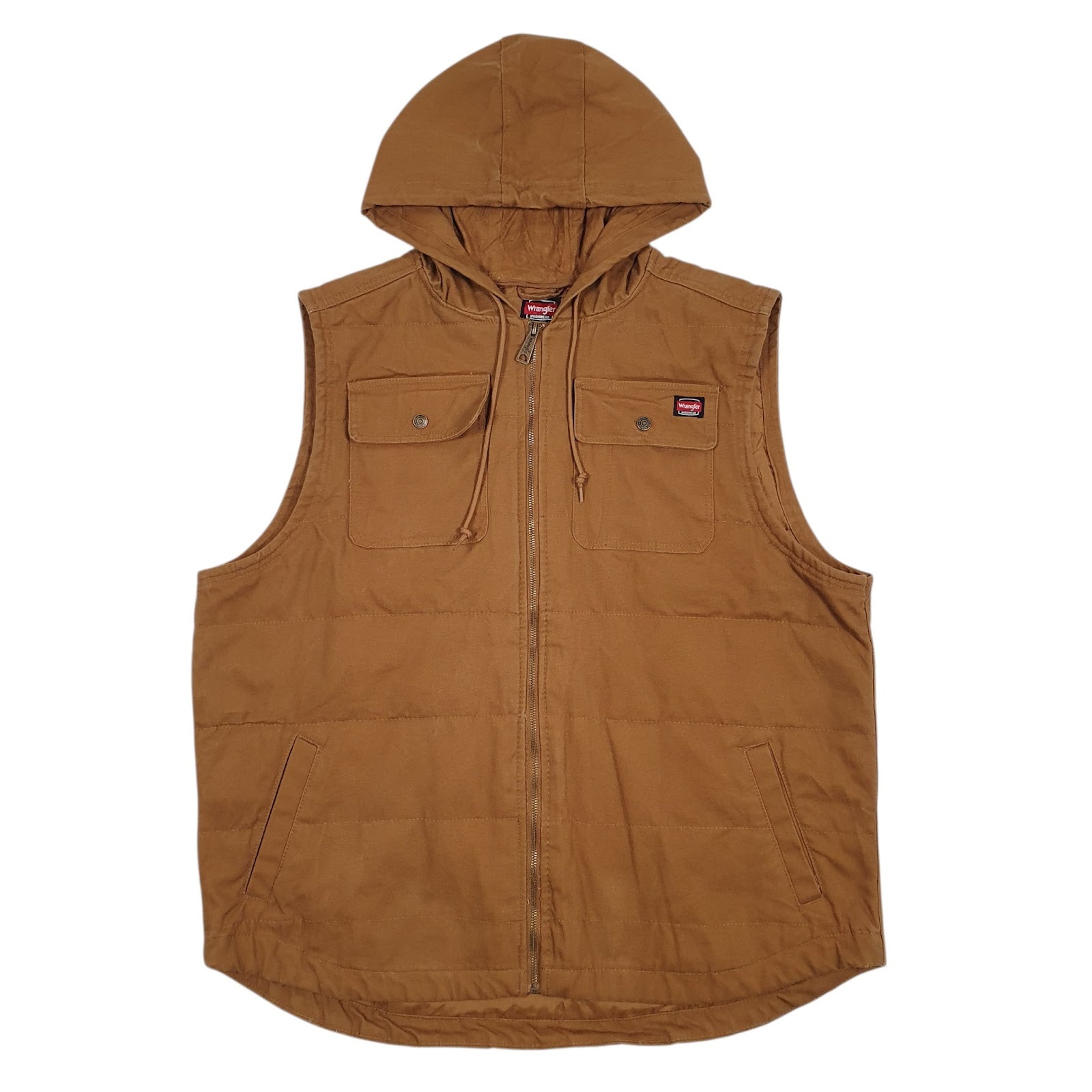 Mens Brown Wrangler Workwear  Coat