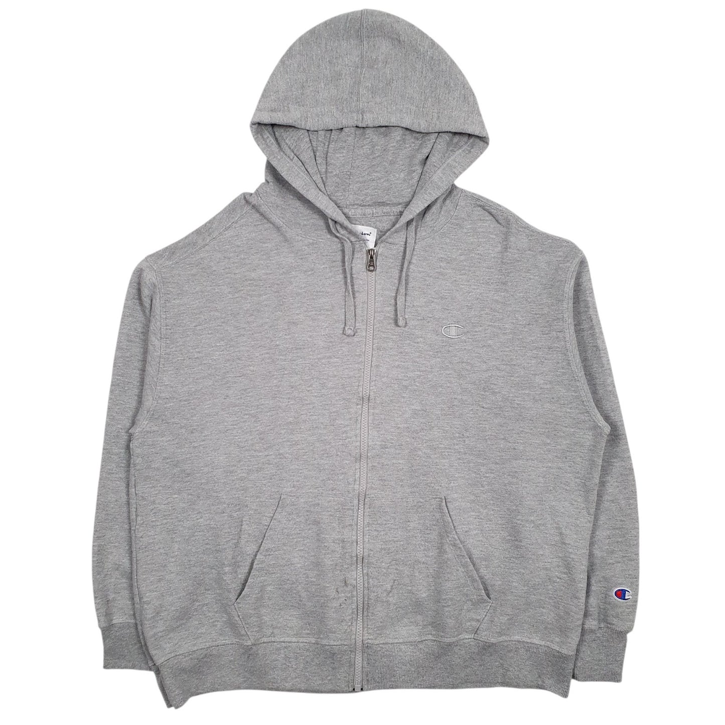 Womens Grey Champion  Full Zip Jumper