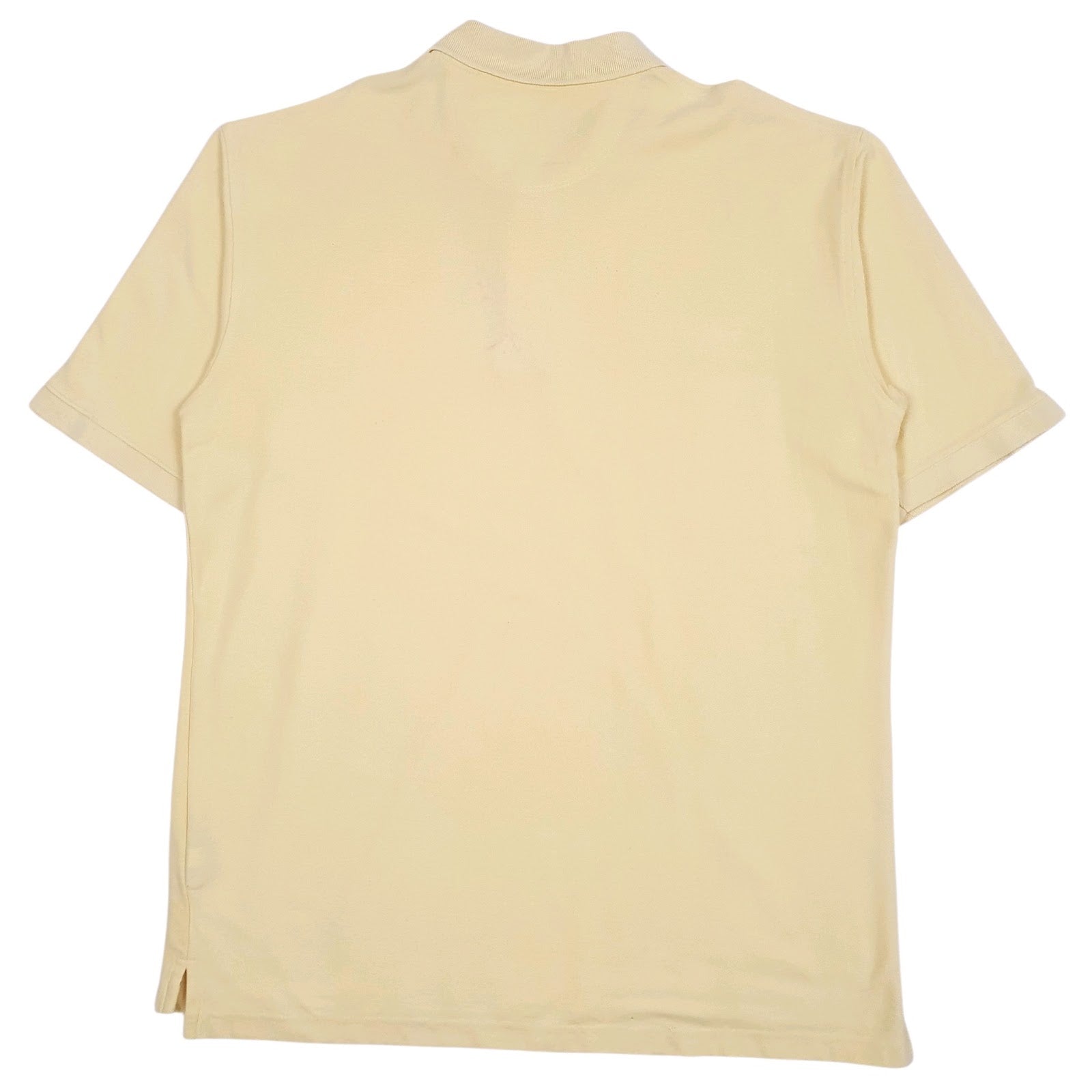 Mens Yellow Croft & Barrow   Polo Shirt