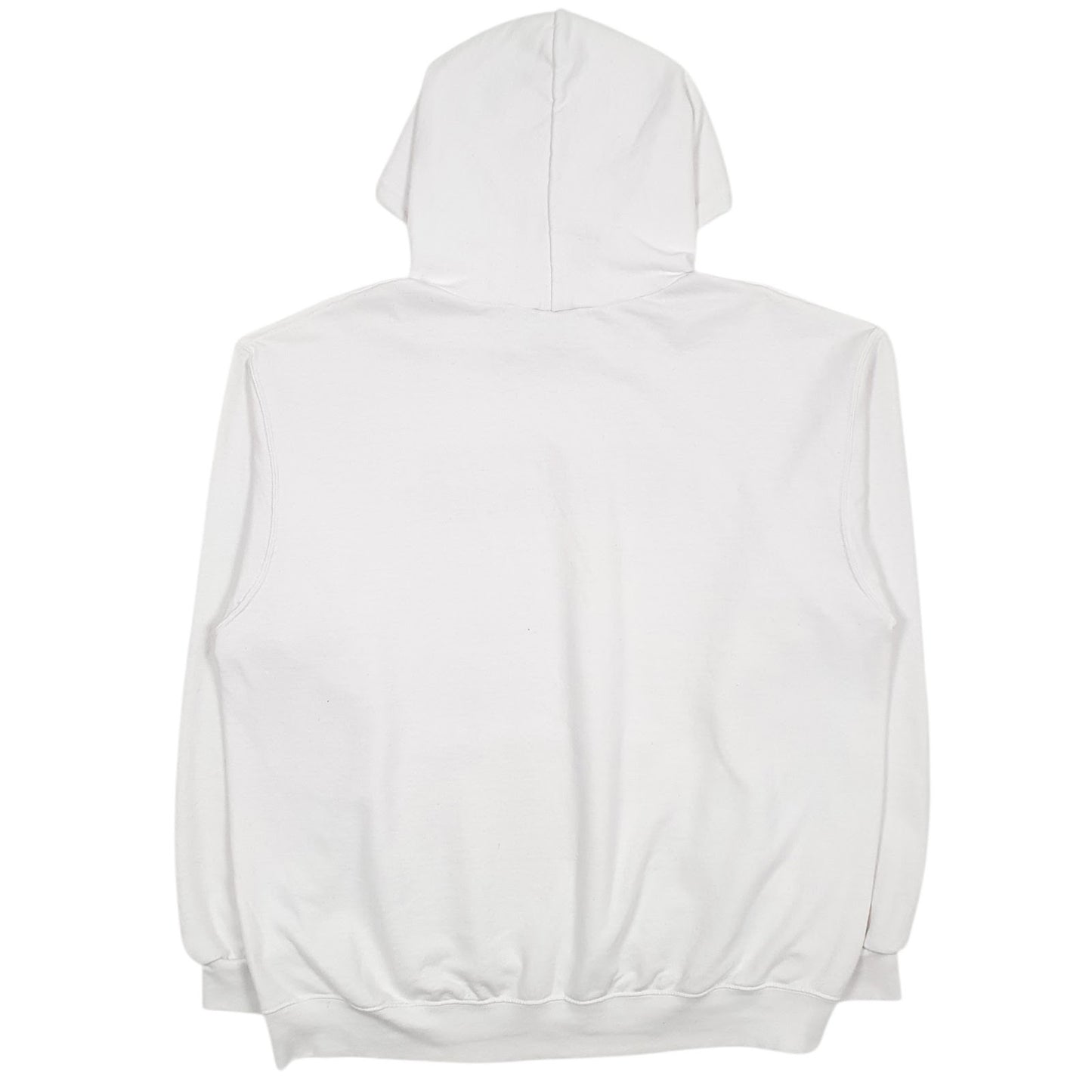 Mens White Champion Spellout Hoodie Jumper
