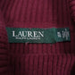 Womens Burgundy Lauren Ralph Lauren  Turtle Neck Jumper