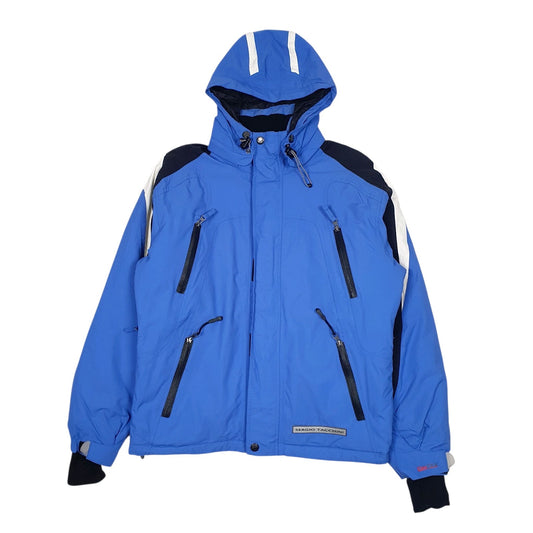 Mens Blue Sergio Tacchini Gin Tex Waterproof  Coat
