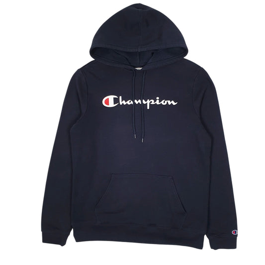 Mens Navy Champion  Hoodie Jumper