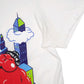 Mens White Adidas   T Shirt