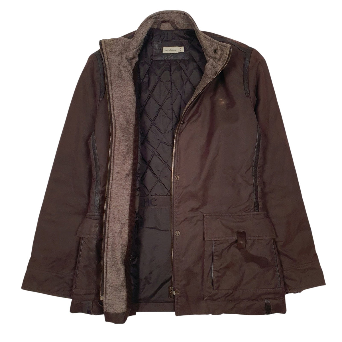 Womens Brown Henry Cottens   Coat