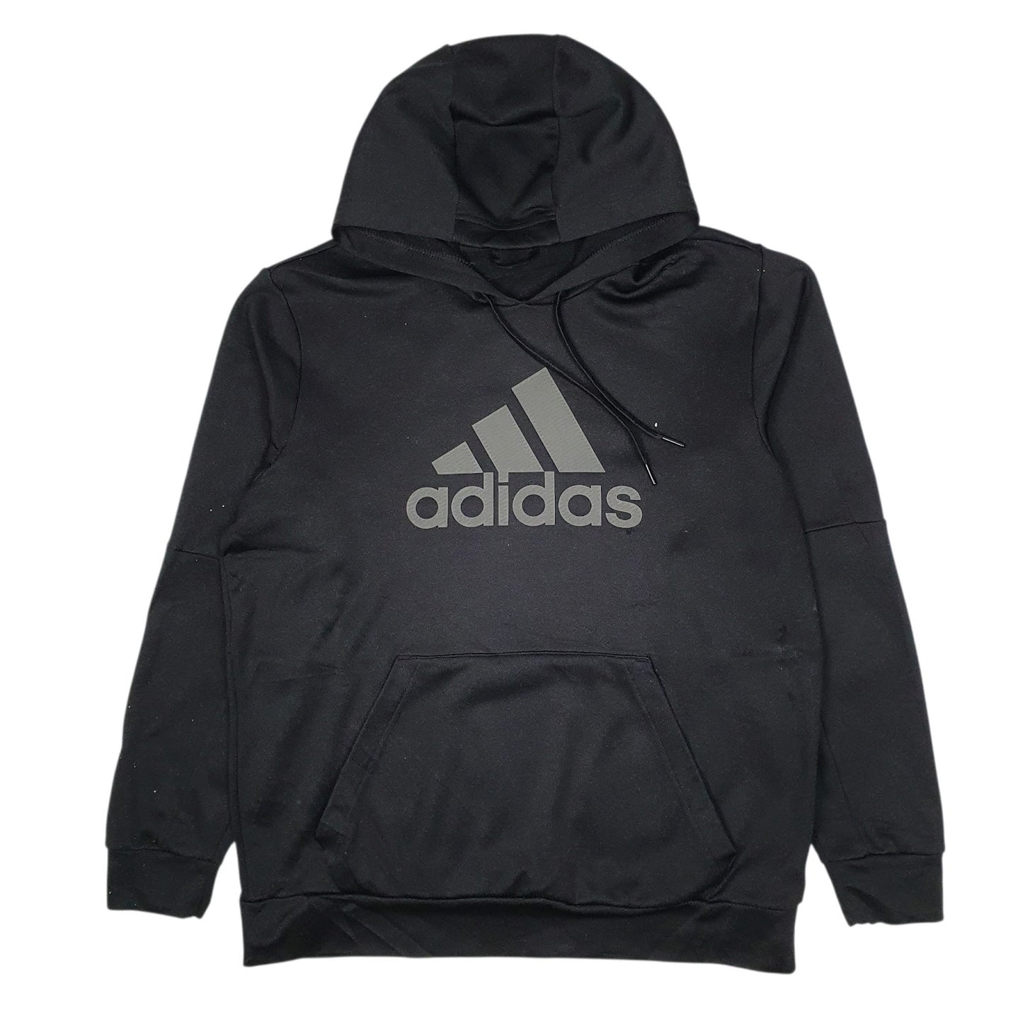 Mens Black Adidas  Hoodie Jumper