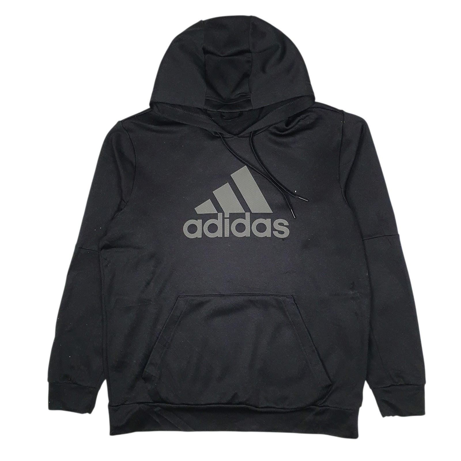 Mens Black Adidas  Hoodie Jumper