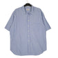 Mens Blue Cerruti 1881  Short Sleeve Shirt