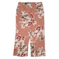 Womens Orange Zara Floral Print  Trousers