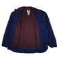 Mens Navy Adidas Vintage 90s Fleece Lined  Coat