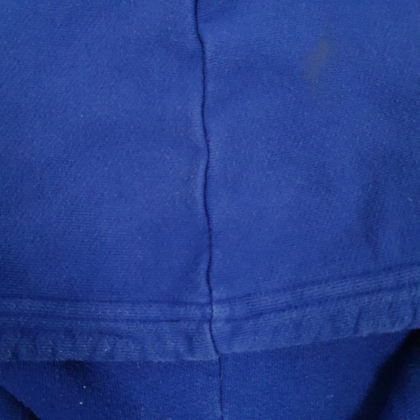 Mens Blue Levis Spellout Hoodie Jumper