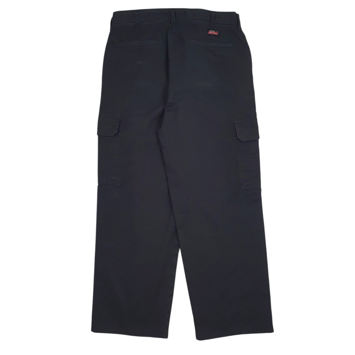 Mens Black Dickies   Trousers
