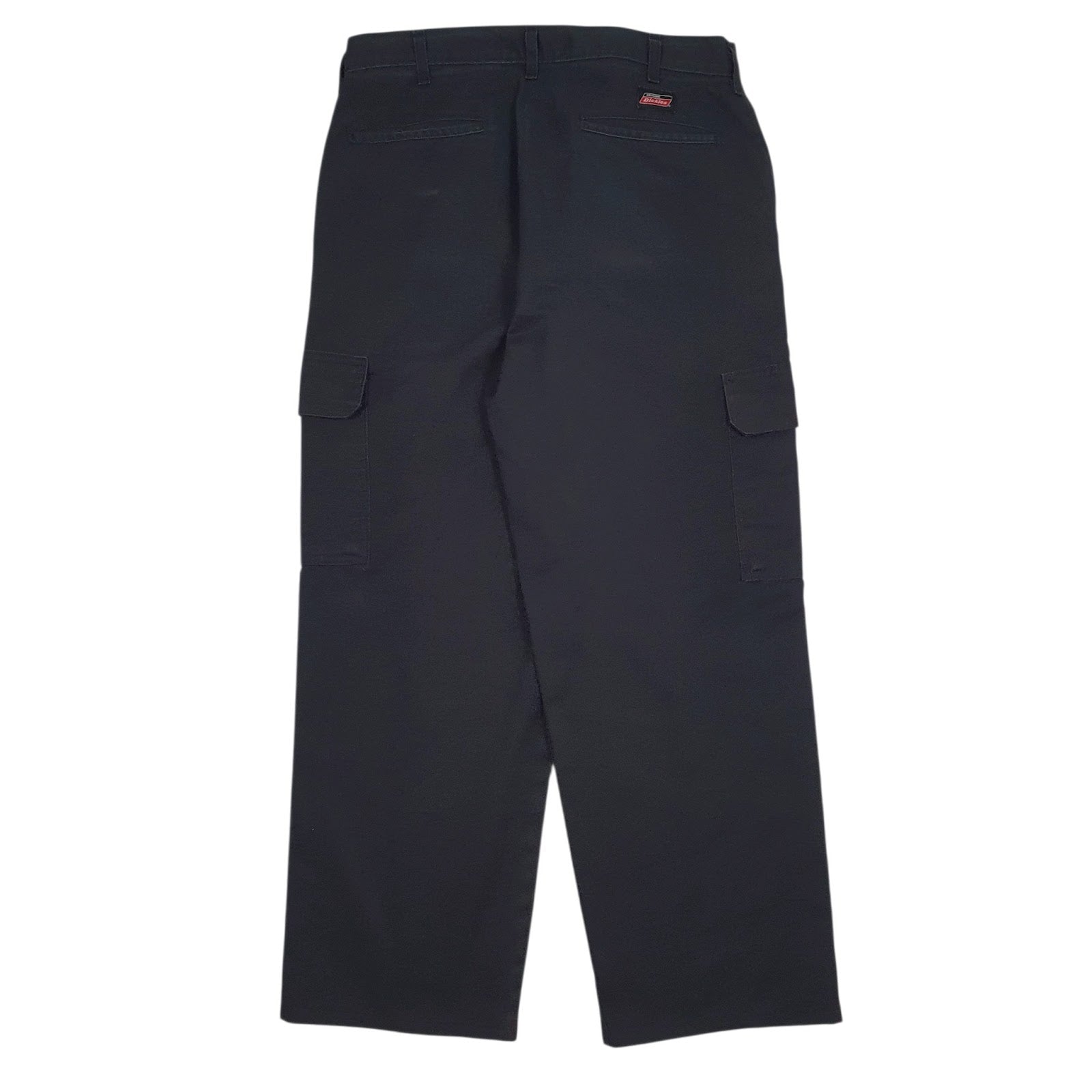 Mens Black Dickies   Trousers