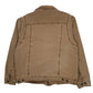 Mens Brown Levis Type 3 Trucker Workwear Canvas  Coat