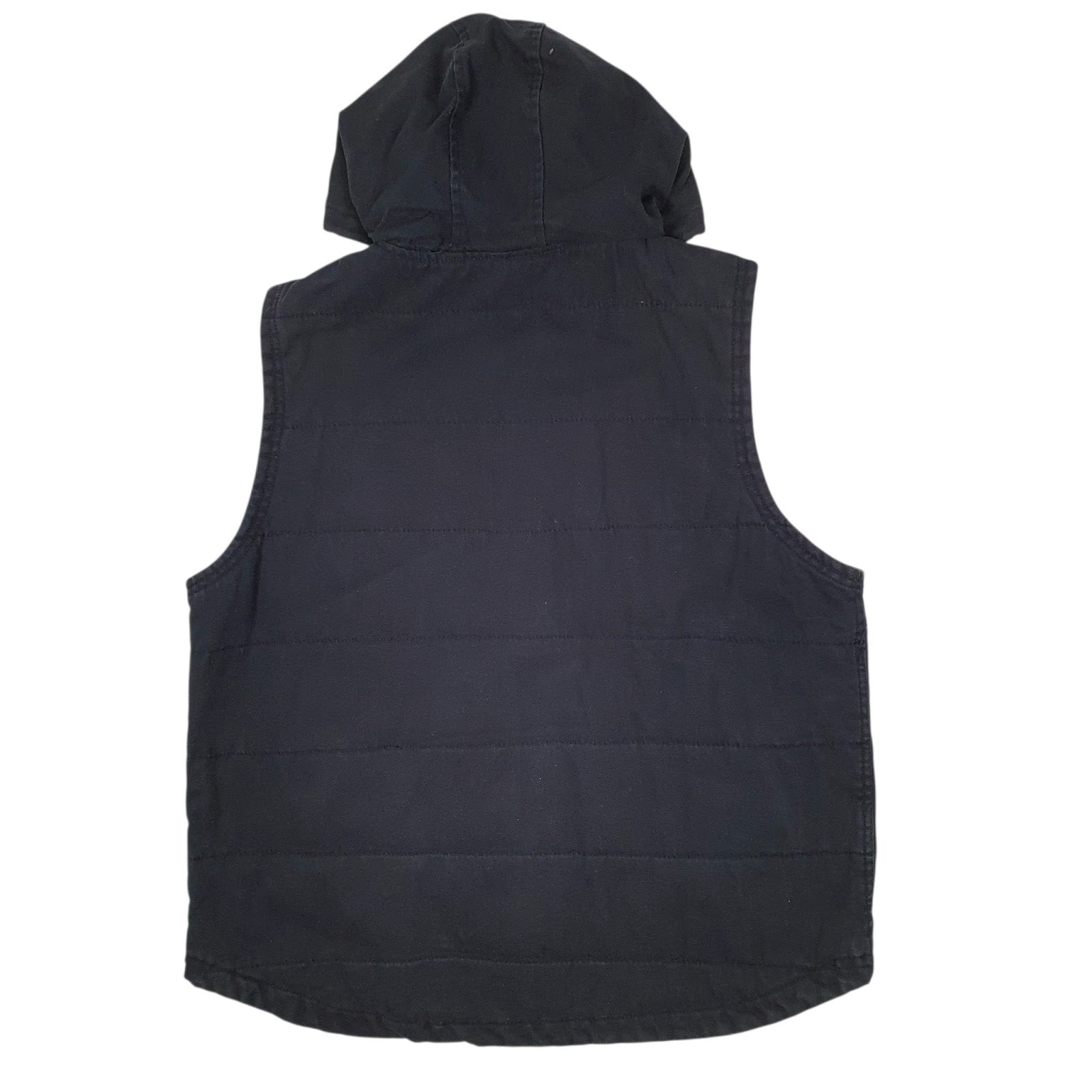 Mens Navy Wrangler Vest Bodywarmer Workwear Hoodie  Coat