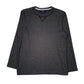Mens Grey Chaps Sleepwear Crewneck Jumper
