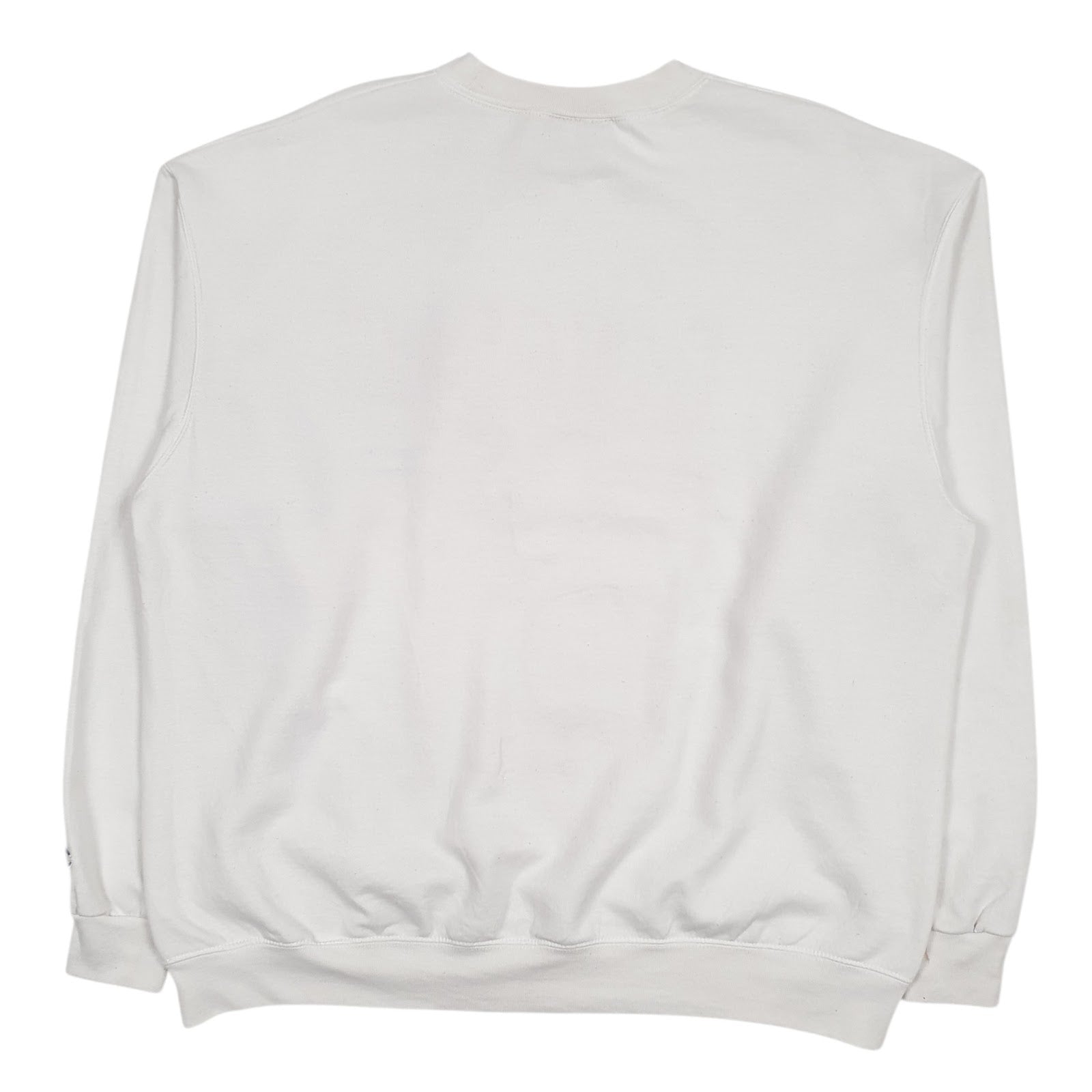 Mens White Champion Miami Hurricanes Crewneck Jumper