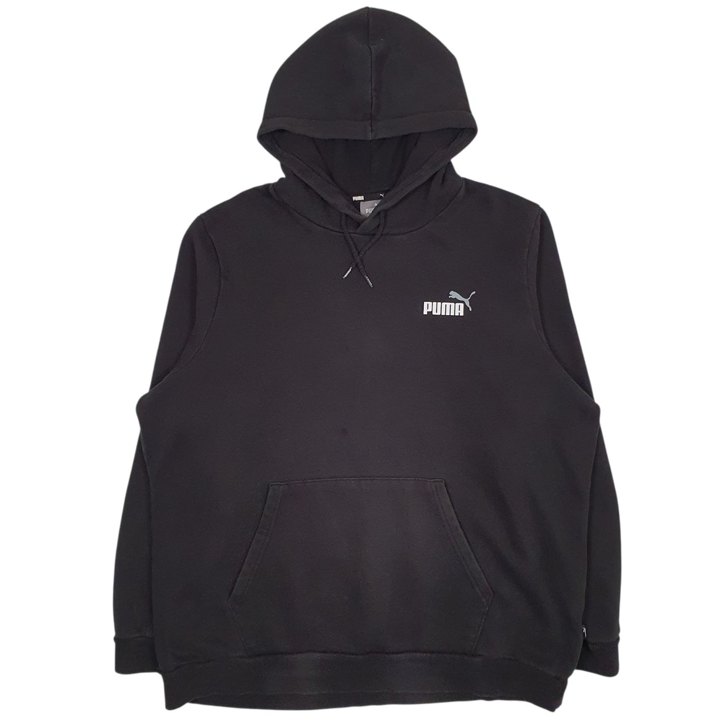 Mens Black Puma  Hoodie Jumper