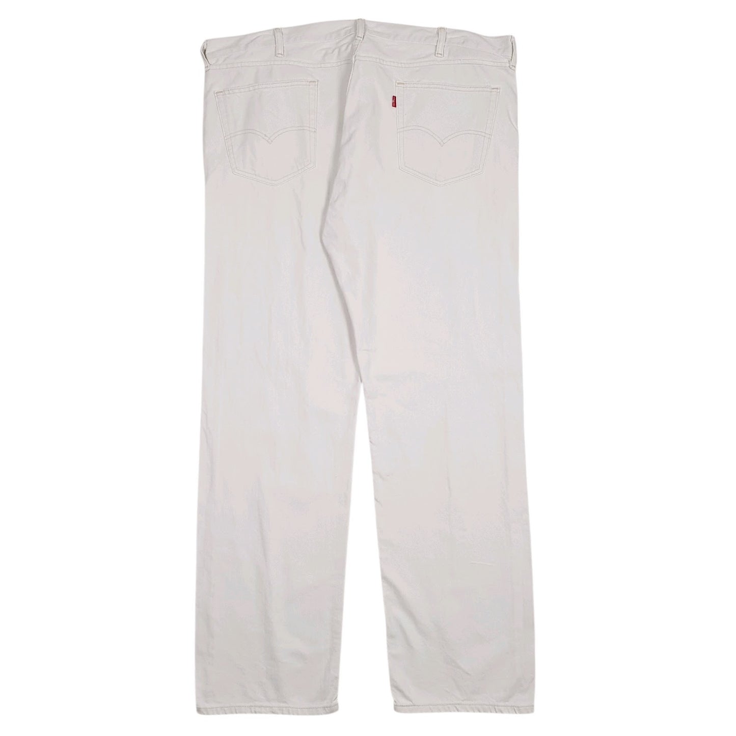 Mens White Levis   Jeans