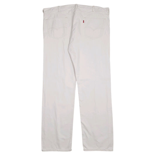 Mens White Levis   Jeans