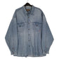 Mens Blue Joop Denim Overshirt Long Sleeve Shirt