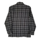 Mens Grey PAO Plaid Flannel  Shirt