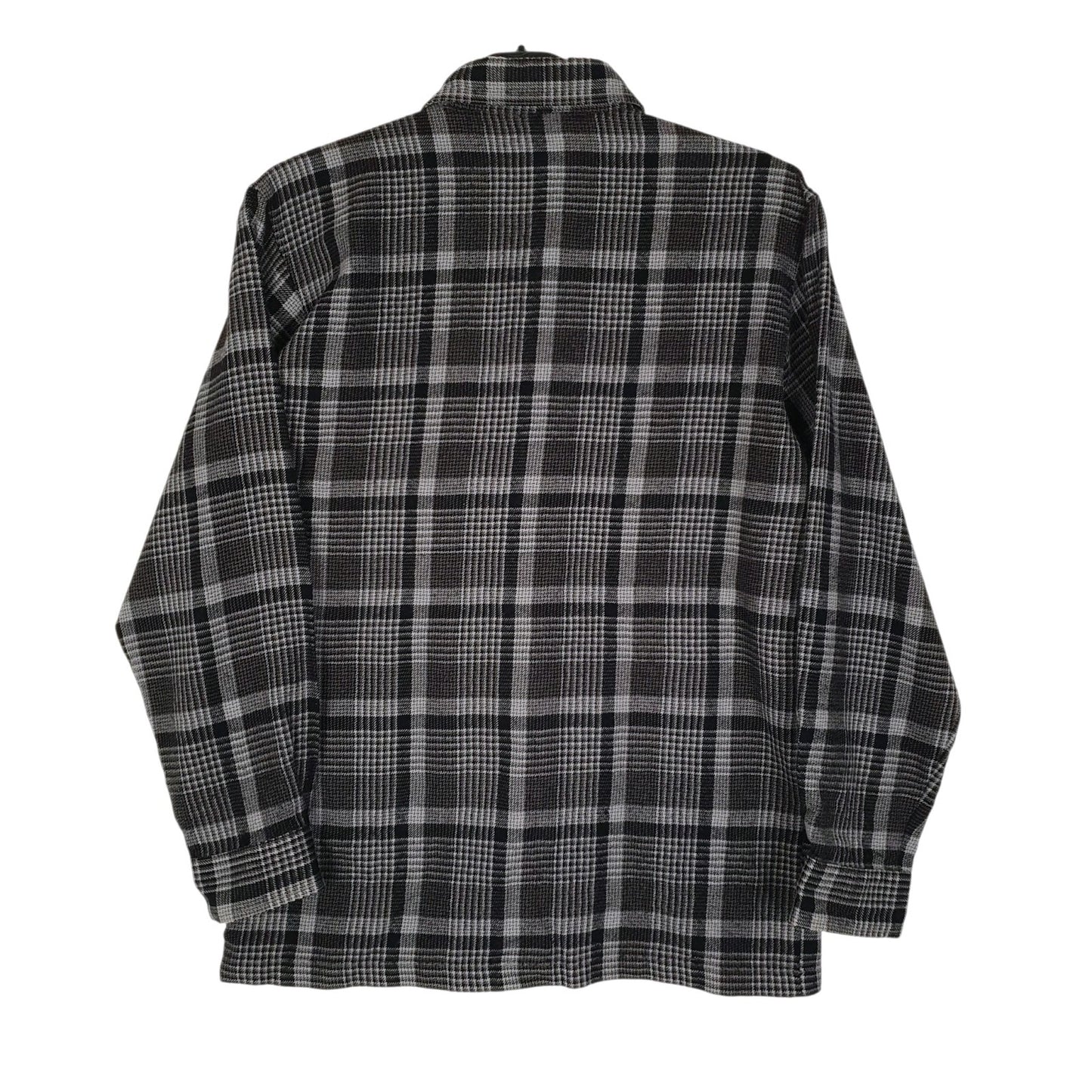 Mens Grey PAO Plaid Flannel  Shirt