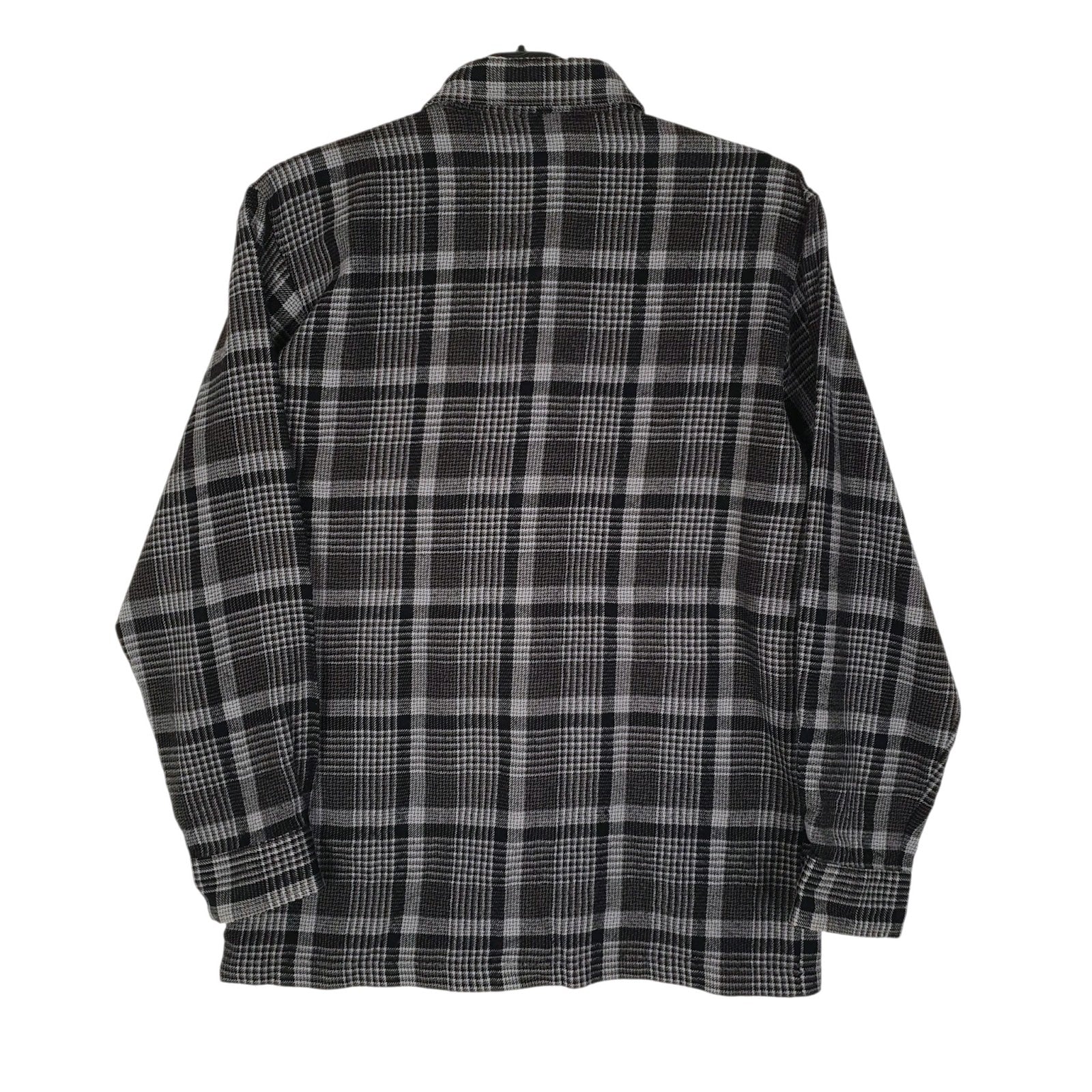 Mens Grey PAO Plaid Flannel  Shirt