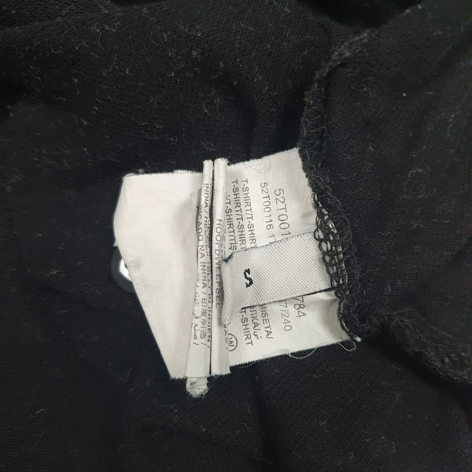 Mens Black Trussardi Jeans   Polo Shirt
