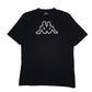 Mens Black Kappa  Short Sleeve T Shirt