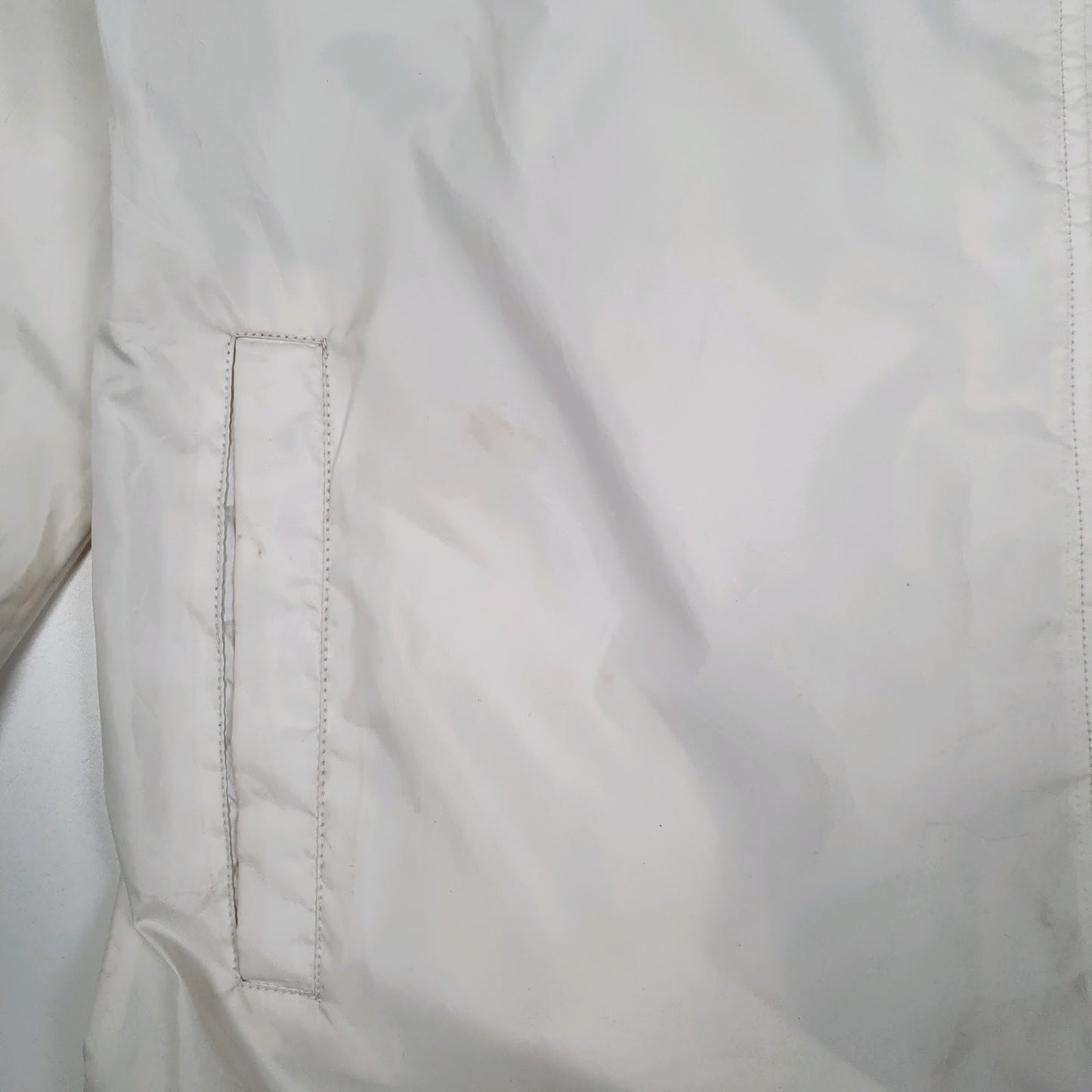 Mens White Nike Vintage 2000s  Coat