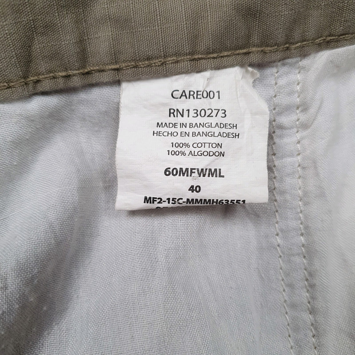 Mens Brown Wrangler   Shorts