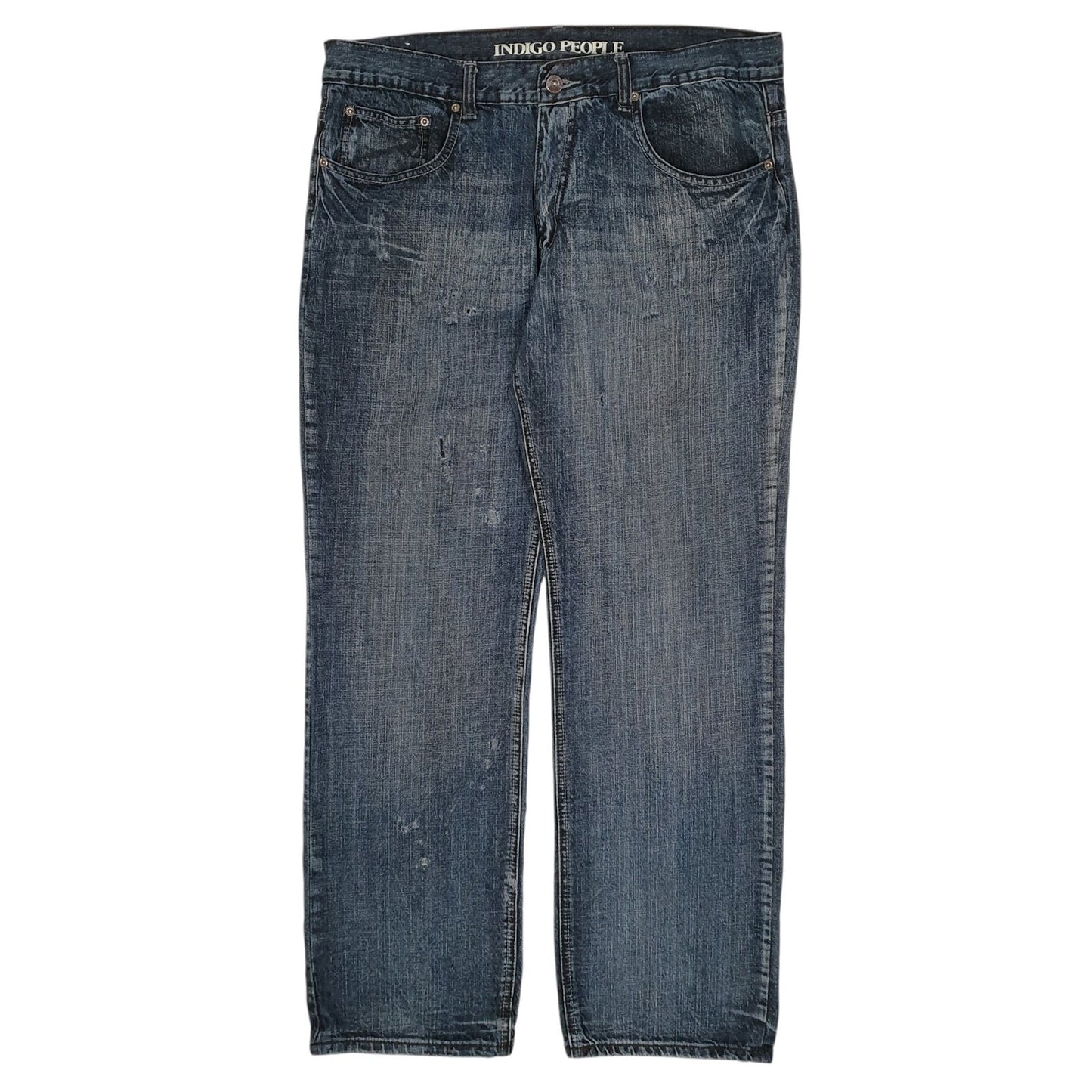 Mens Blue Indigo People  Casual JeansW36 L32