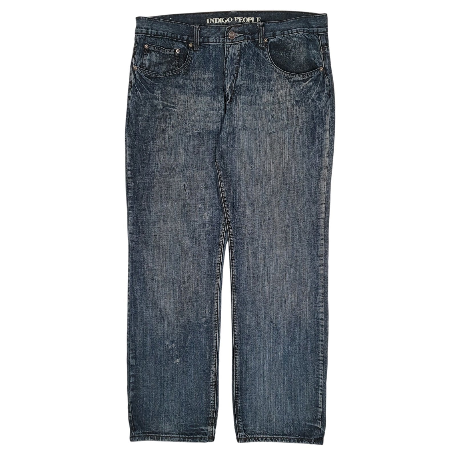 Mens Blue Indigo People  Casual JeansW36 L32