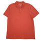 Mens Orange Sonoma  Short Sleeve Polo Shirt