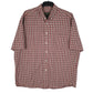 Mens Red Eddie Bauer  Short Sleeve Shirt
