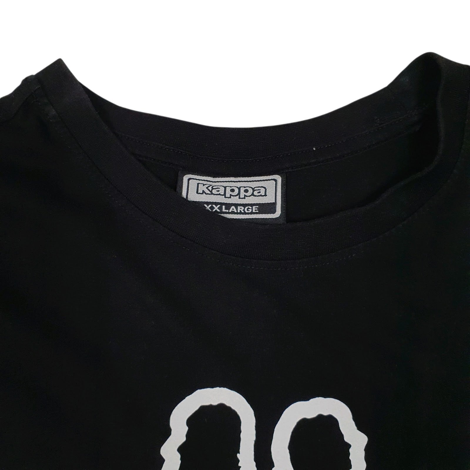 Mens Black Kappa   T Shirt