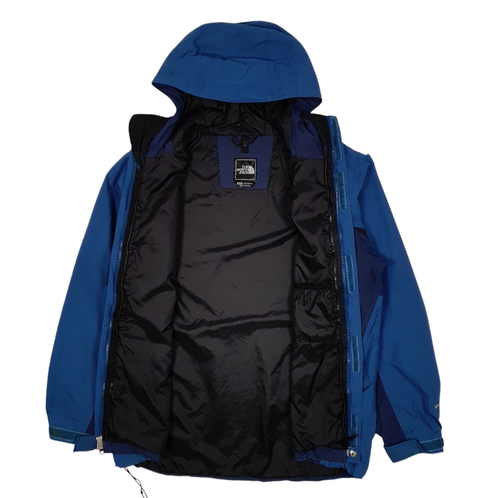 Mens Blue The North Face Hyvent Quarter Zip Coat