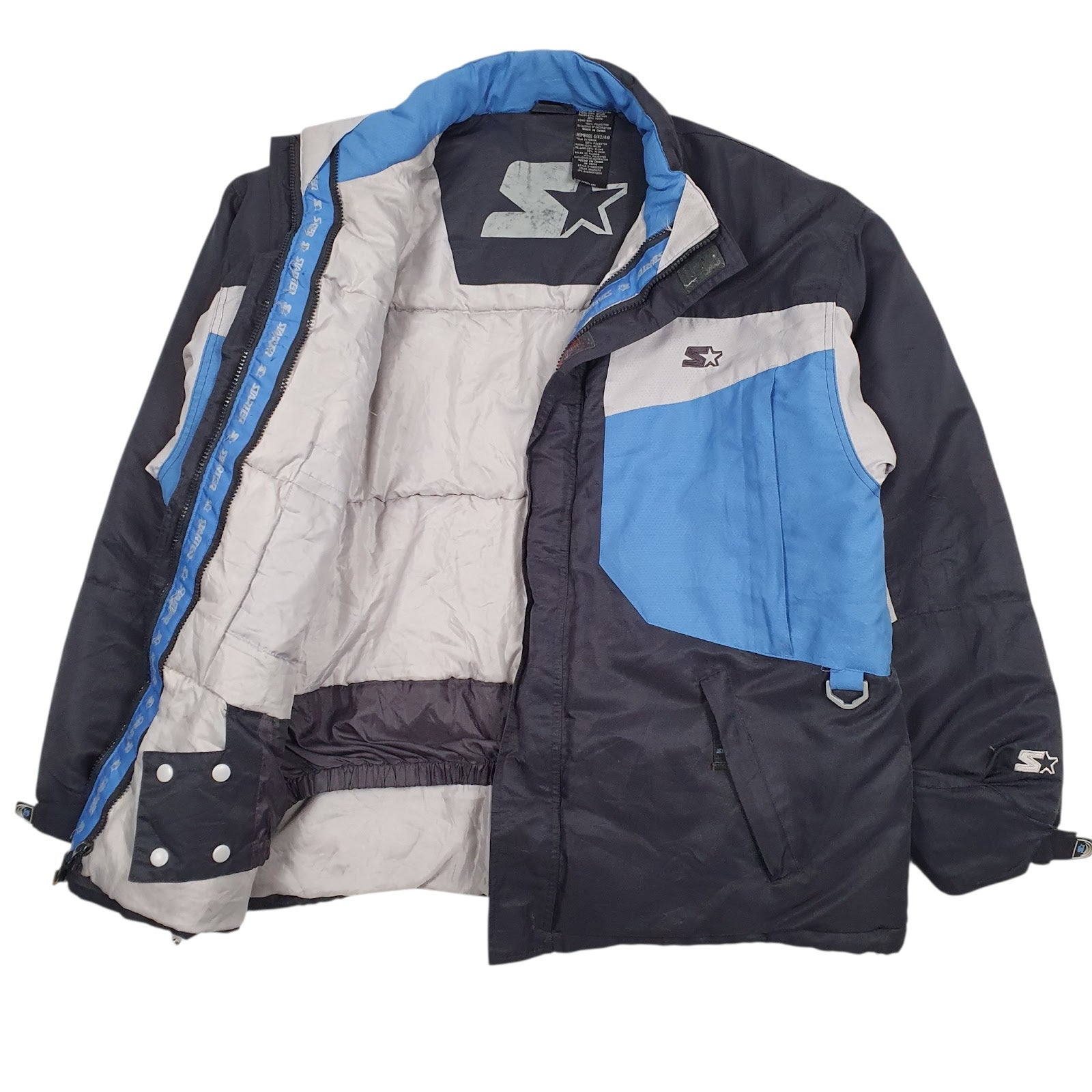 Mens Grey Starter   Coat