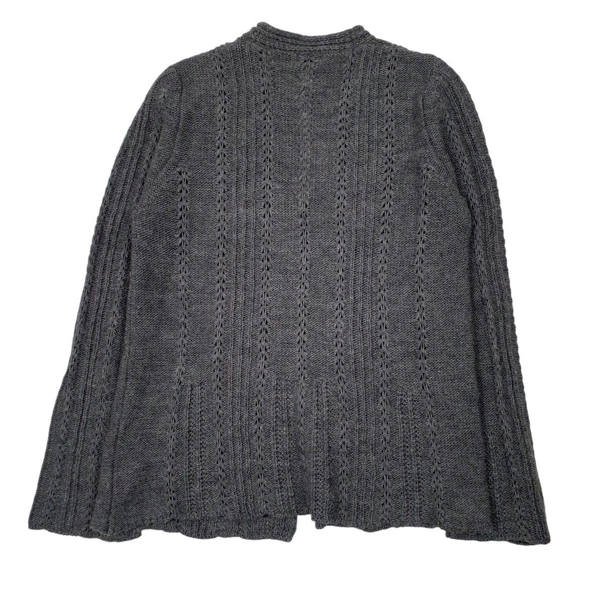 Womens Grey Select Knit Cardigan Jumper