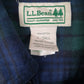 Mens Navy L.L.Bean Flannel  Shirt