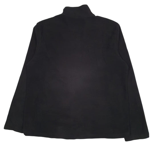 Mens Black Starter  Full Zip Jumper