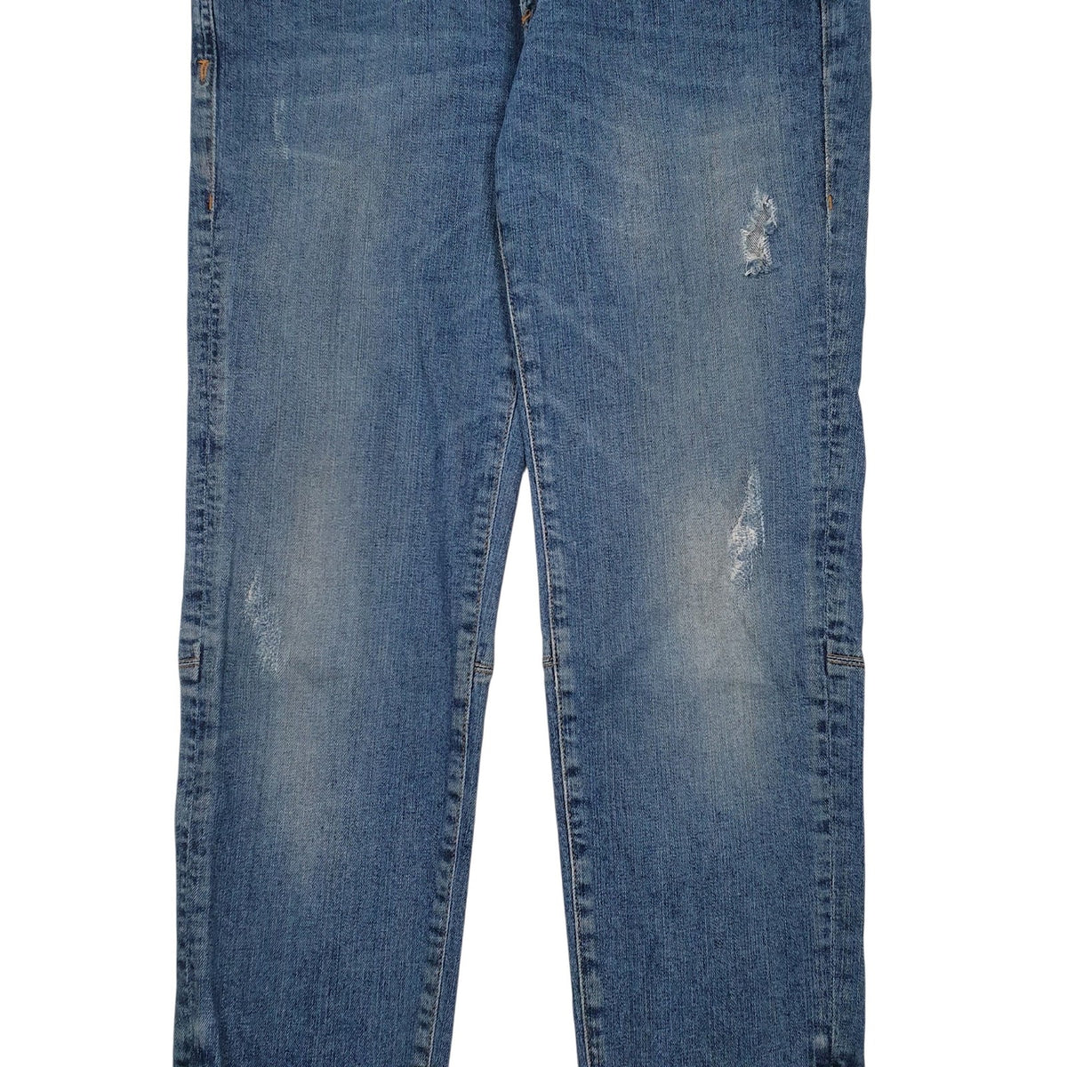 Womens Blue Trussardi Jeans Distressed  Jeans