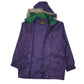 Mens Purple Angelo Beatnic Padded  Coat