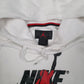Mens White Nike Air Jordan Basketball Hoodie Jumper